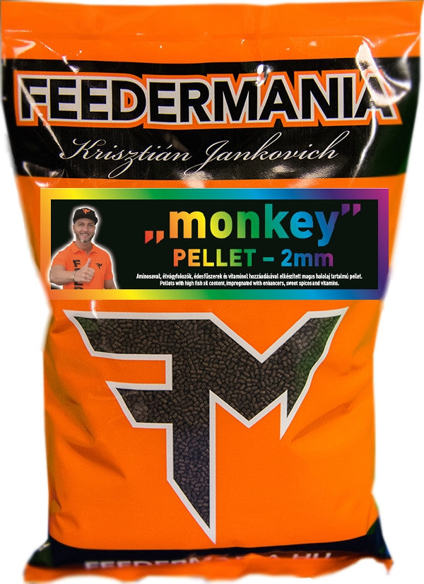 PELLET 2 MM MONKEY 800G