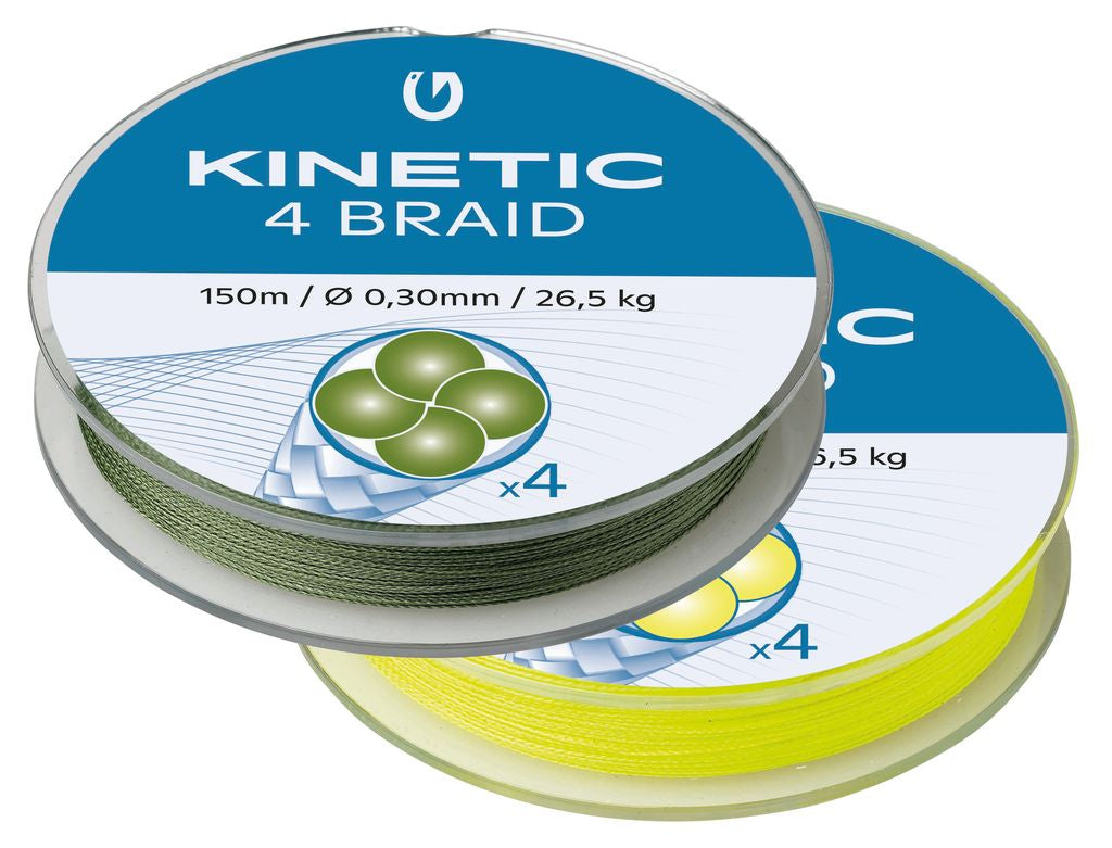 4 Braid 150m 0,08mm/3,3kg Fluo Yellow