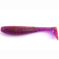 Wizzle Shad 2" (10pcs.), #016 - Lox/Green & Black