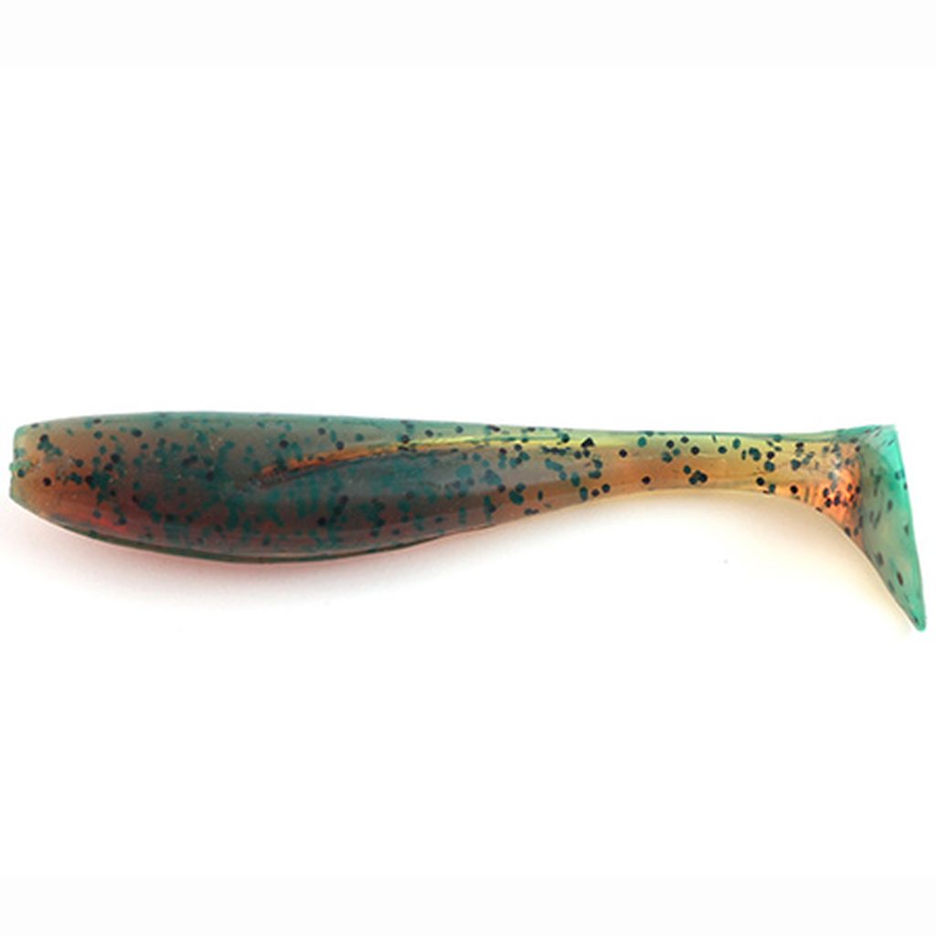 Wizzle Shad 2" (10pcs.), #017 - Motor Oil Pepper