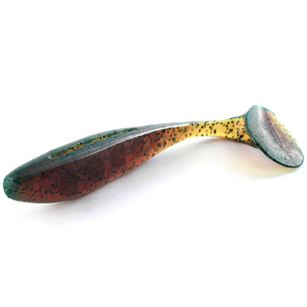 Wizzle Shad 3" (8pcs.), #017 - Motor Oil Pepper
