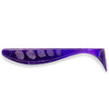 Wizzle Shad 3" (8pcs.), #060 - Dark Violet/Peacock & Silver