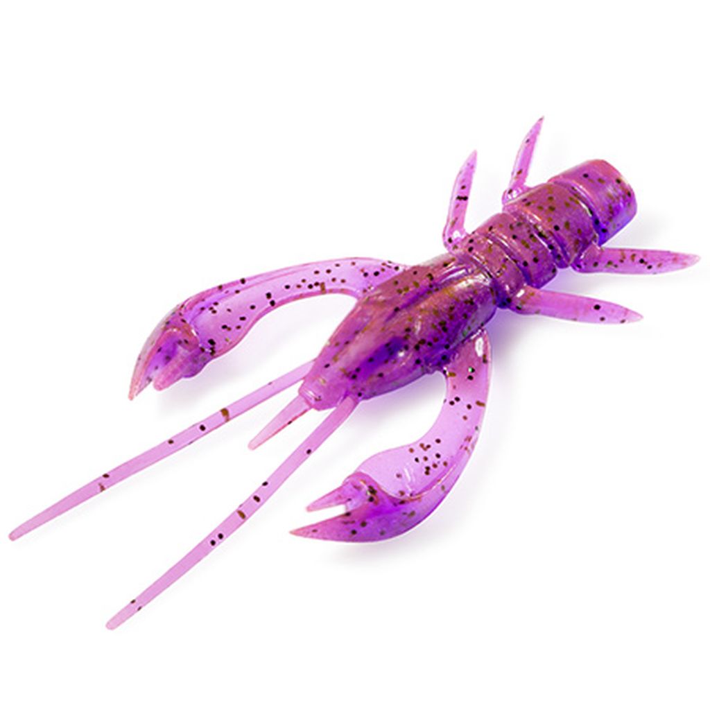 Real Craw 2" (7pcs.), #016 - Lox/Green & Black