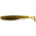 U-Shad 2" (10pcs.), #074 - Green Pumpkin Seed