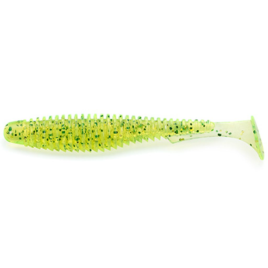 U-Shad 3" (9pcs.), #026 - Flo Chartreuse/Green