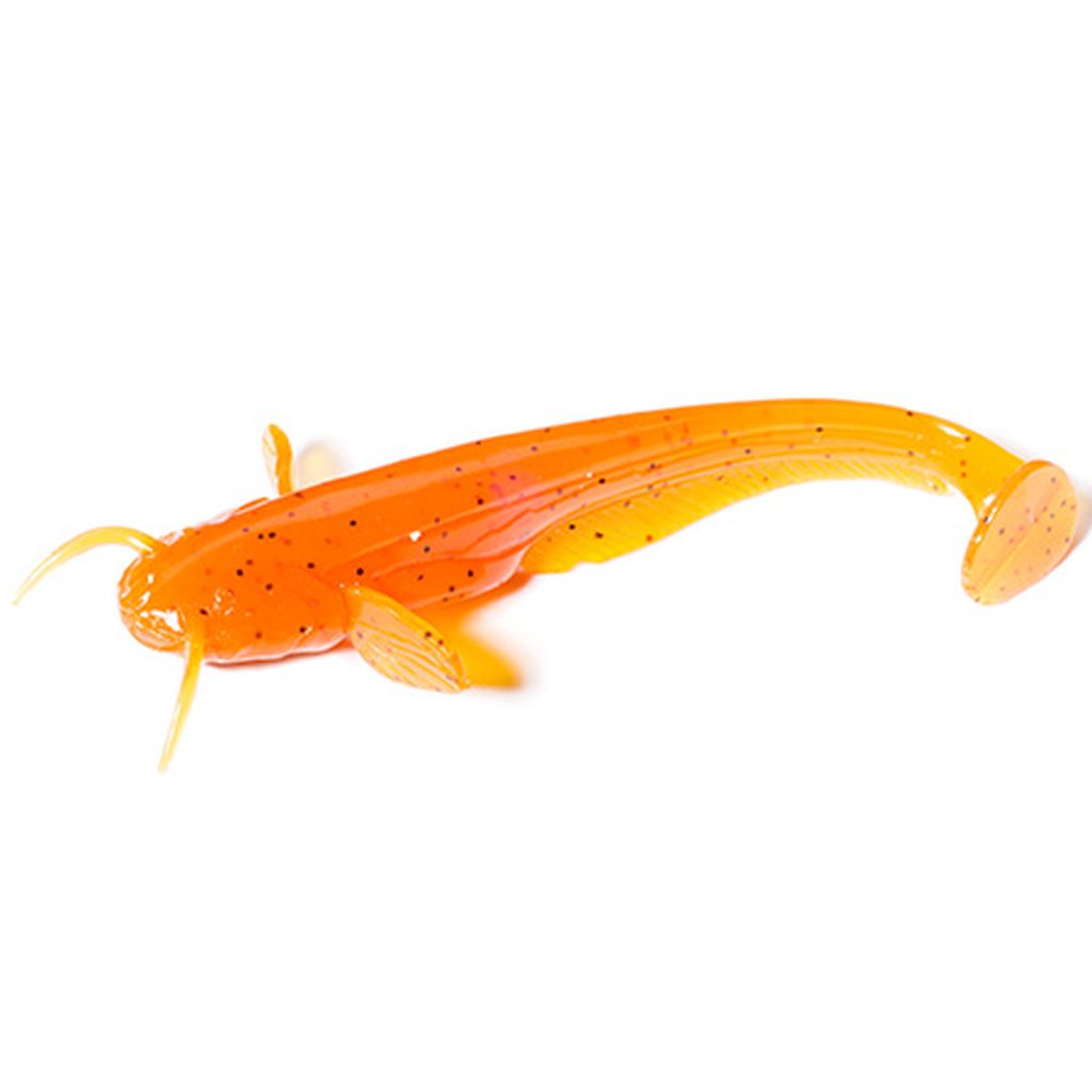 Catfish 3" (8pcs.), #049 - Orange Pumpkin/Black
