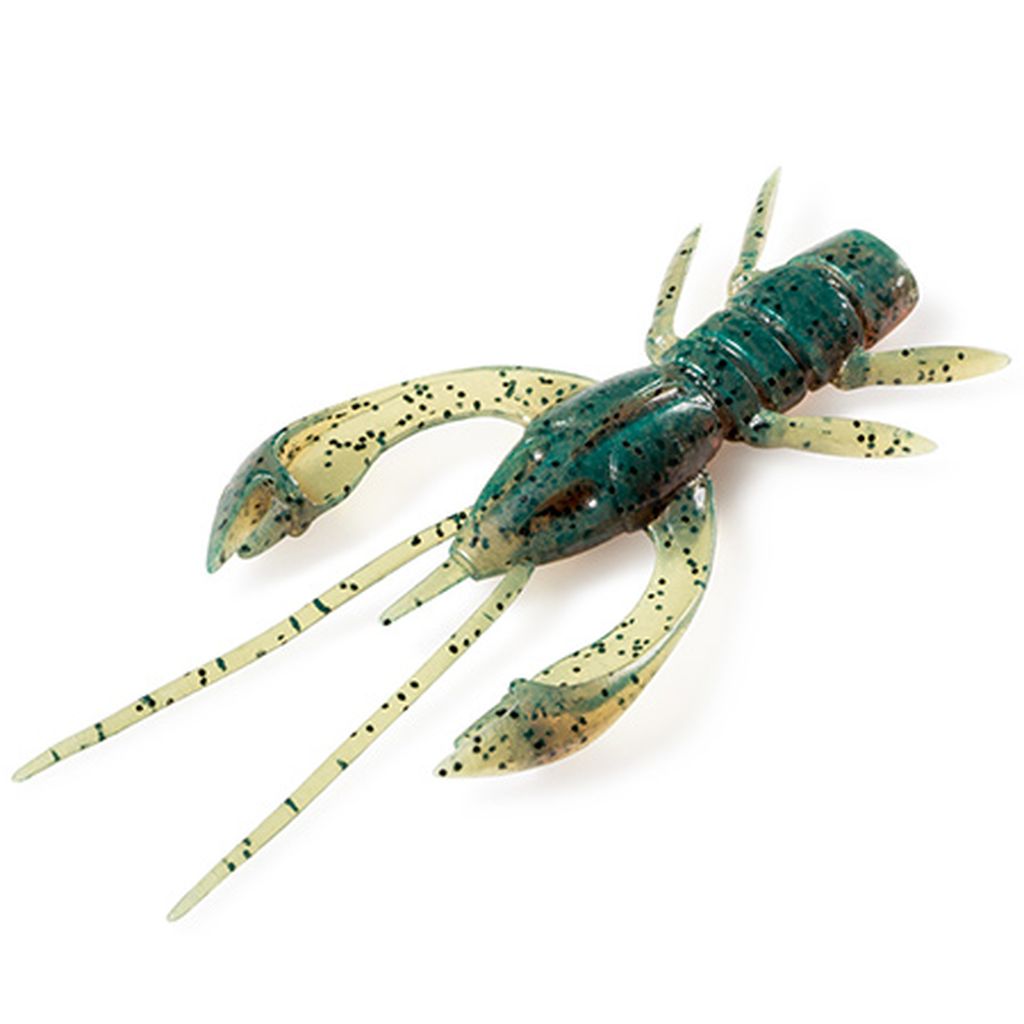 Real Craw 1.5" (10pcs.), #017 - Motor Oil Pepper