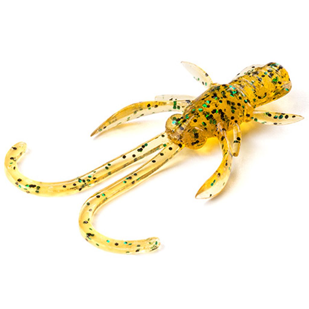 Baffi Fly 1.5" (10pcs.), #036 - Caramel/Green & Black