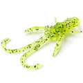 Baffi Fly 1.5" (10pcs.), #055 - Chartreuse/Black