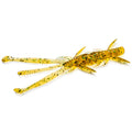 Shrimp 3" (9pcs.), #036 - Caramel/Green & Black