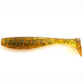 Wizzle Shad 5" (4pcs.), #036 - Caramel/Green & Black
