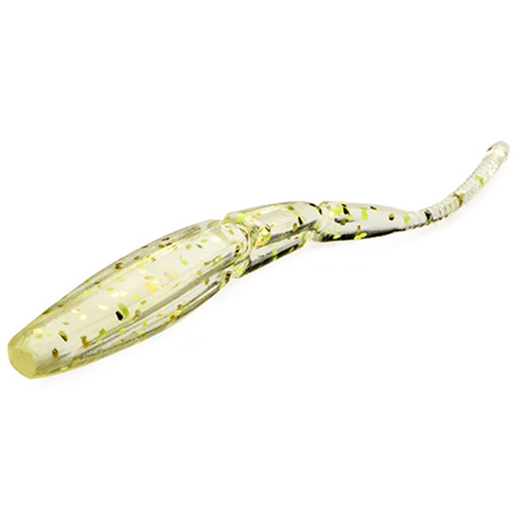 Aji Triple Stick 1.9" (10pcs.), #412 - UV Clear/Chartreuse