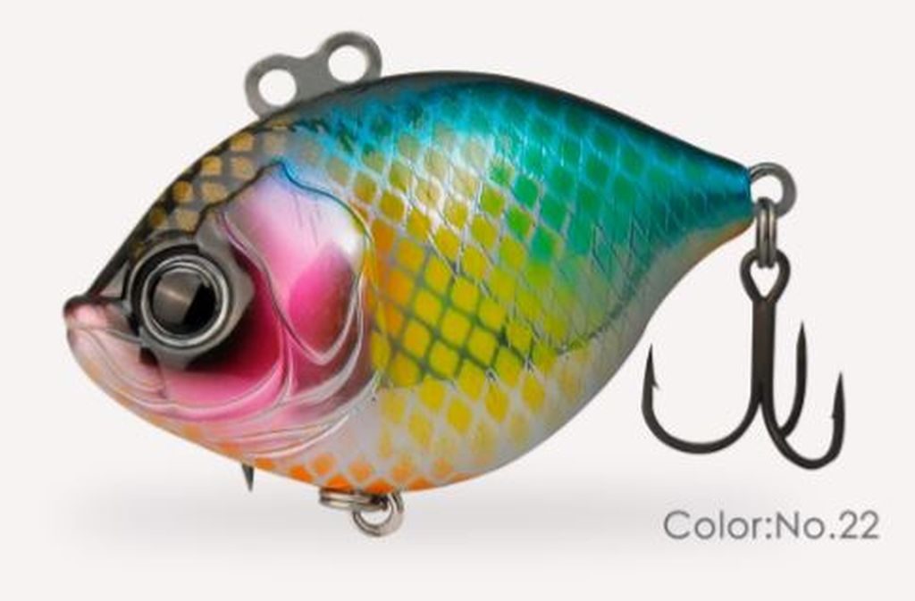 DK5 - Sinking 18g/55mm, 22-es "Rainbow Shad" színkód