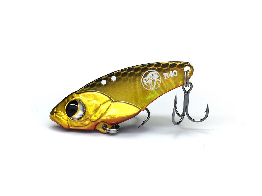 R40 - Sinking 7,5g/40mm, 10-es "Black & Gold" színkód