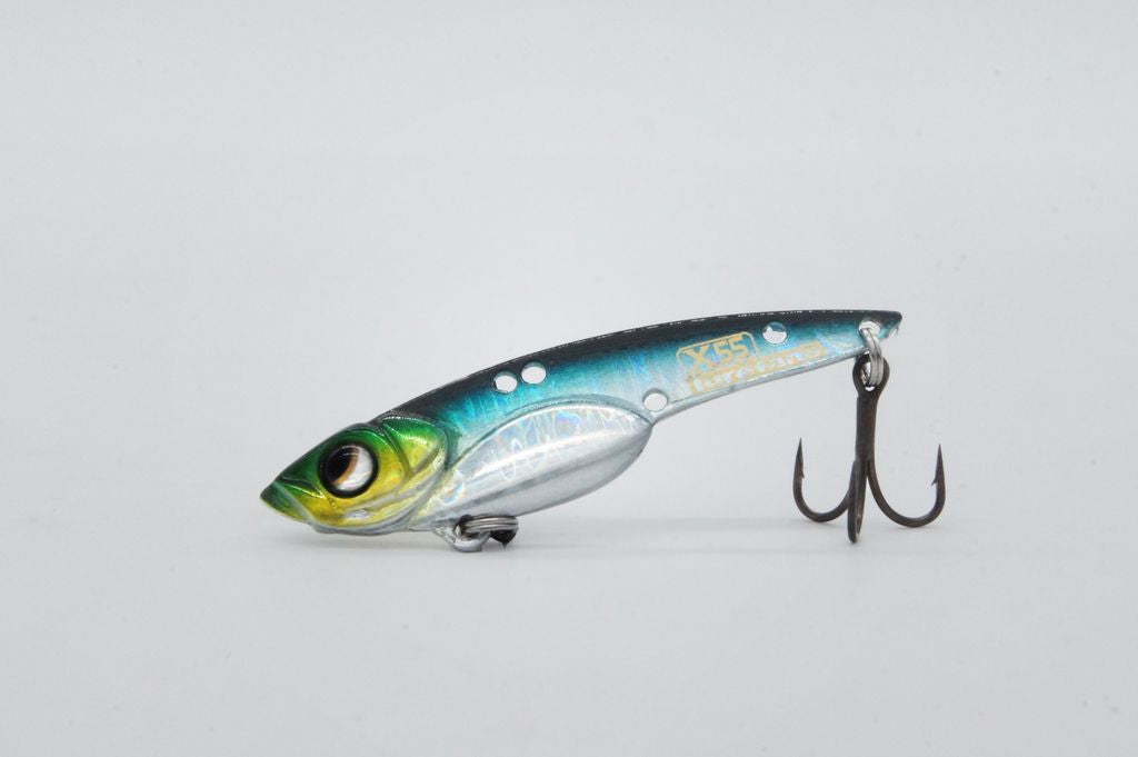 X55 - Sinking 9,5g/55mm, 81-es "Mackerel" színkód