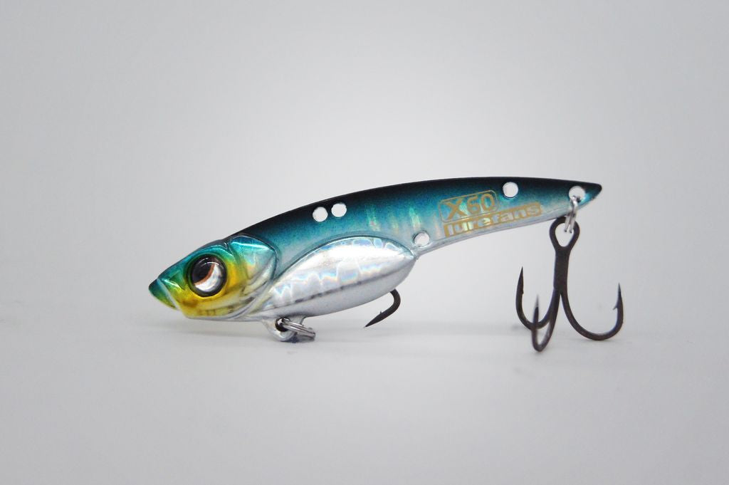 X60 - Sinking 13,5g/60mm, 81-es "Mackerel" színkód