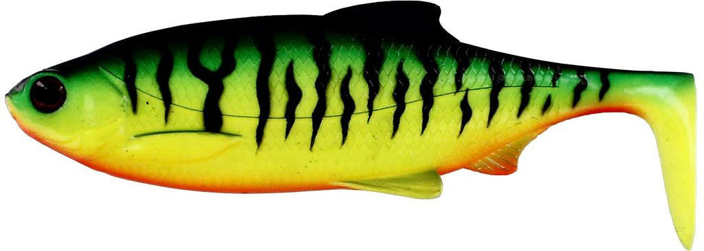 Ricky the Roach Shadtail 7cm 6g Firetiger 2pcs