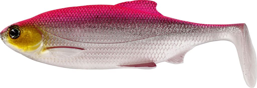 Ricky the Roach Shadtail 7cm 6g Pink Headlight
