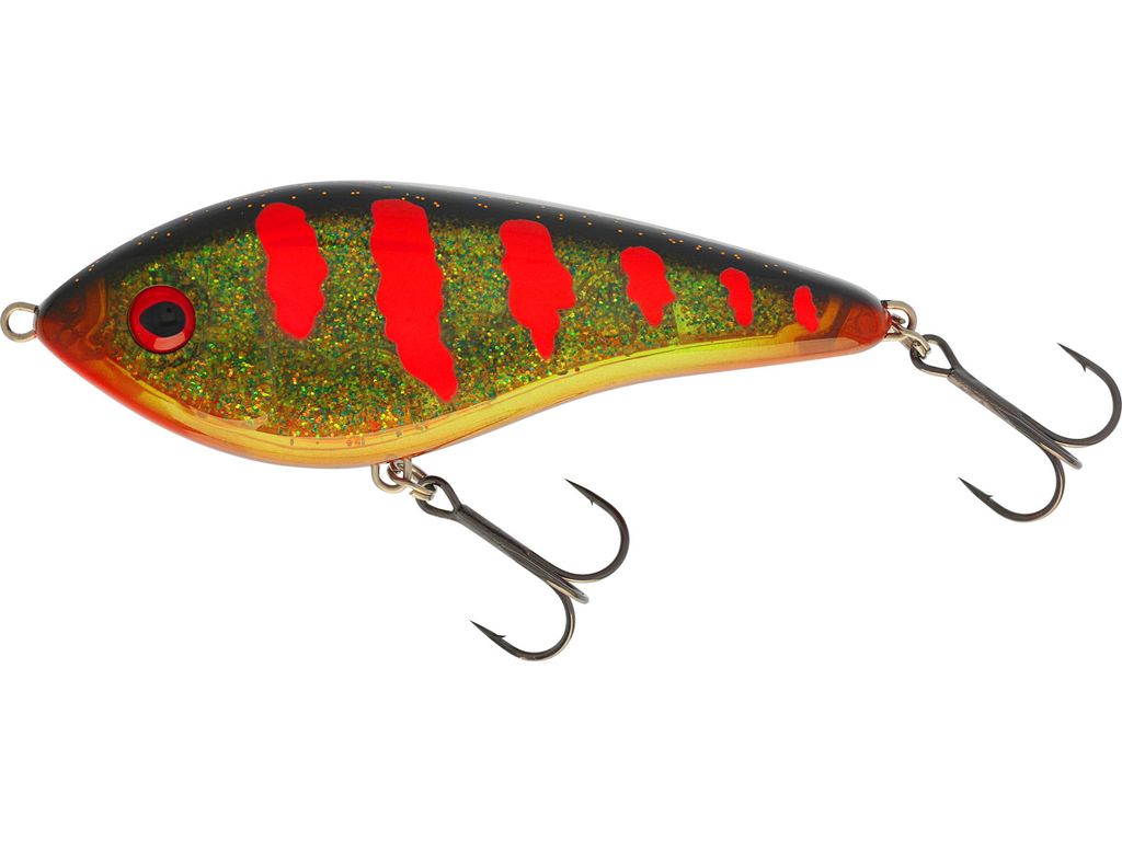 Swim Glidebait 10cm 34g Sinking 3D Motoroil Blood