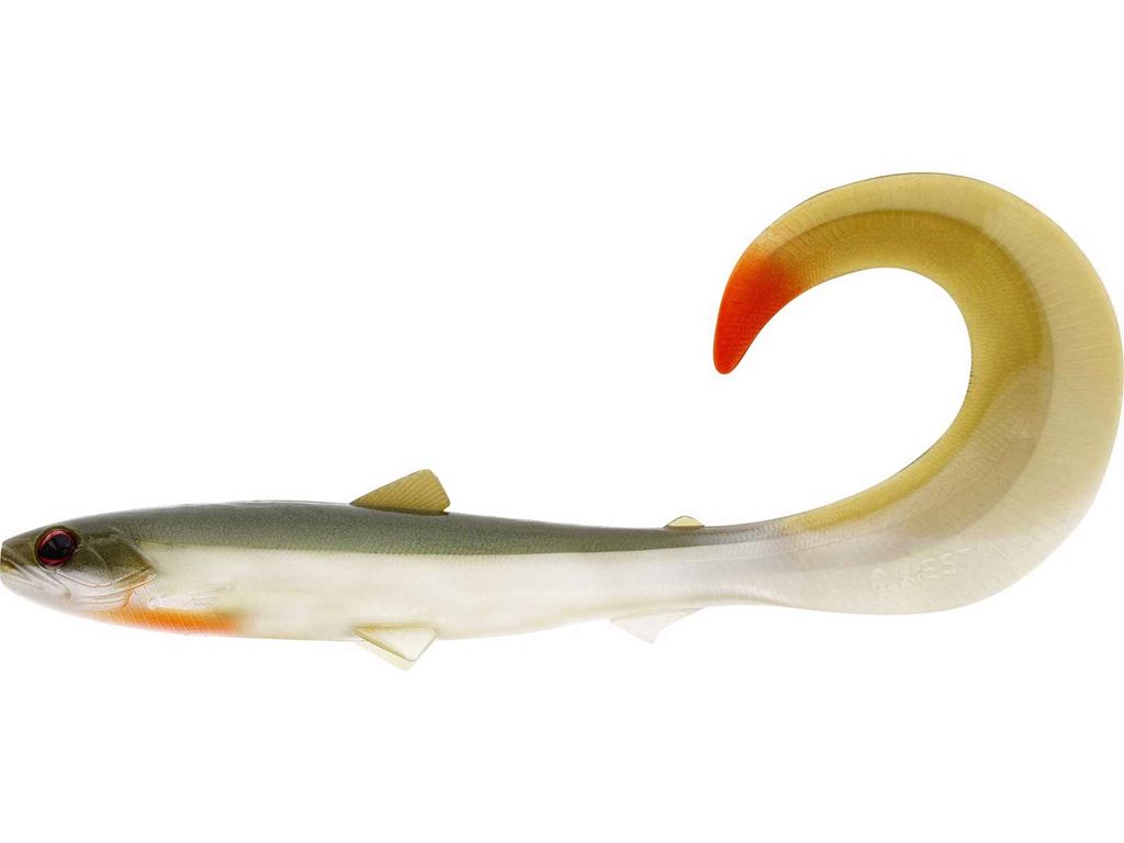 BullTeez Curltail 10cm 6g Bass Orange 2pcs