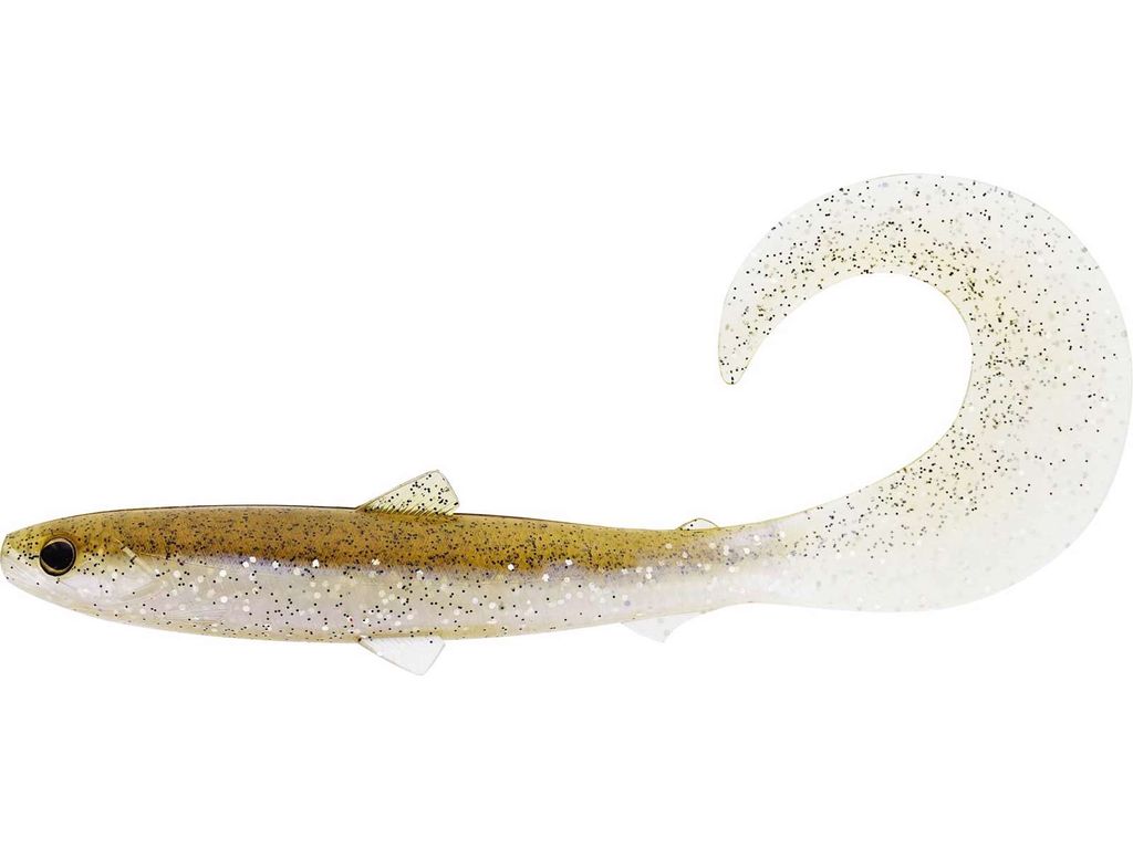 BullTeez Curltail 10cm 6g Pearl Sand 2pcs