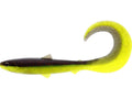 BullTeez Curltail 14cm 15g Black/Chartreuse 2pcs