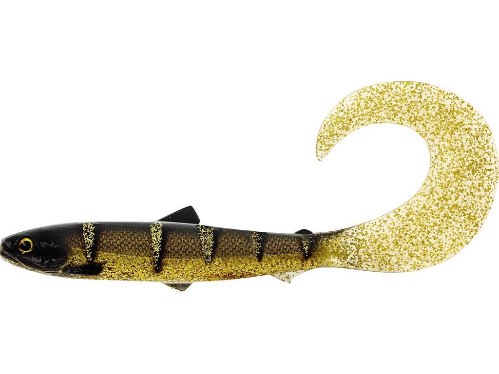 BullTeez Curltail 21cm 49g Cola Perch 1pcs