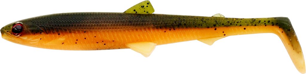BullTeez Shadtail 9,5cm 7g UV Craw Box w. 48pcs