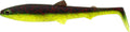 BullTeez Shadtail 9,5cm 7g Black/Chartreuse Box w. 48pcs