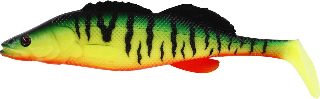 ZanderTeez Shadtail 17cm 56g Crazy Firetiger Box w. 16pcs