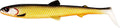 BullTeez Shadtail 9,5cm 7g Official Roach 2pcs