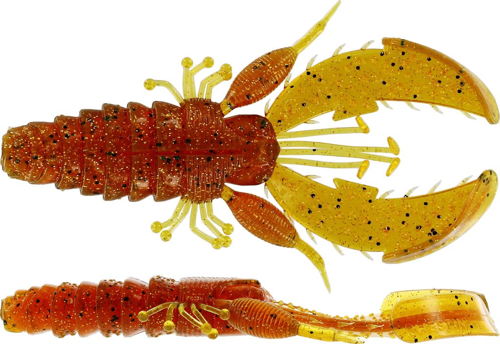 CreCraw Creaturebait 10cm 12g Motoroil Pepper 4pcs