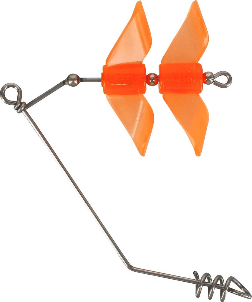 Add-It Spinnerbait Propeller Large Fluo. Orange 2pcs
