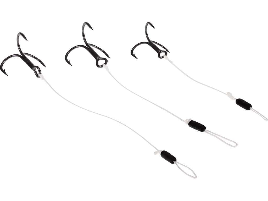 Braided Stinger 8cm / 0,38mm / #6 / 2pcs