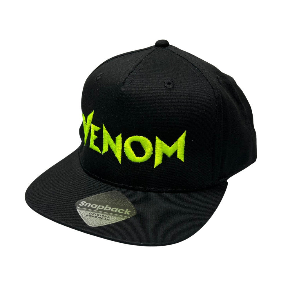 VENOM BLACK SNAPBACK FLUO GREEN